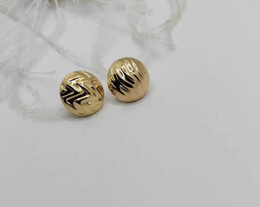 Aretes Carmín